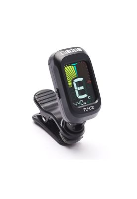 Afinador Cromático de Pinza Boss TU-02 Negro