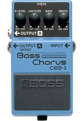 Pedal Chorus para bajo Boss CEB-3 Bass Chorus