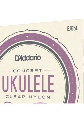 Imagen 2 del producto CUERDAS UKELELE DADDARIO EJ65C CONCERT CLEAR NYLON