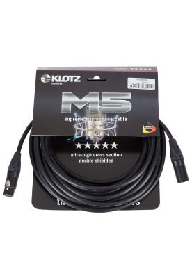 Imagen 1 del producto Cable de micrófono XLR Klotz M5FM10 10 mts negro
