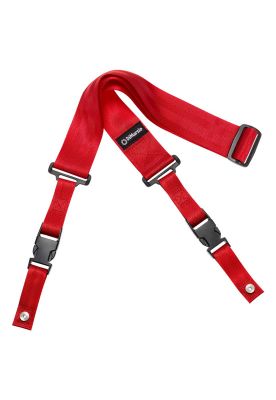 Imagen 2 del producto Correa para guitarra Sistema Cliplock Dimarzio DD2200 Roja