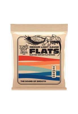 Cuerdas guitarra eléctrica Ernie Ball 12-52 MLStSt Flat 2582