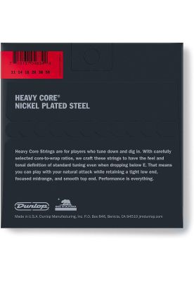 Imagen 2 del producto Cuerdas guitarra eléctrica Dunlop DHCN1048 Heavy Core 10-48