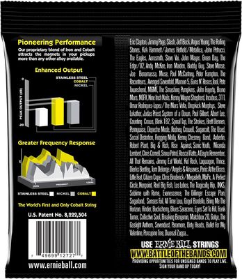 Imagen 2 del producto Cuerdas Guitarra Electrica Ernie Ball P02728 Cobalt 7