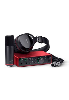 Pack de audio Focusrite Studio Scarlett 2i2 4th generación