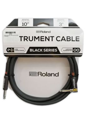 Imagen 2 del producto Cable instrumento Roland RIC-B10A Jack 1/4"" rect-angul. 3mts
