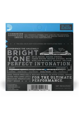 Imagen 2 del producto Set cuerdas Daddario guitarra eléctrica EXL130 8-38