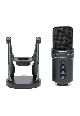 Imagen 2 del producto Micrófono condensador Samson USB G TRACK PRO negro