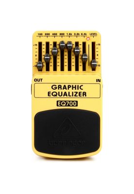 Pedal Ecualizador Gráfico para Guitarra Behringer EQ700