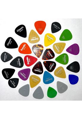 Imagen 2 del producto Pack de 30 Uñetas De Guitarra O Bajo Daddario Originales Usa