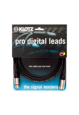 Cable XLR Klotz Pro digital leads 5m