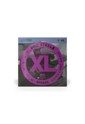 Cuerdas para guitarra eléctrica Daddario 9-42 EPS520