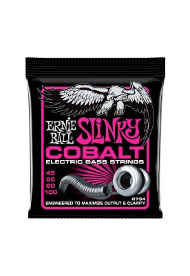 Imagen 1 del producto Cuerdas bajo eléctrico Ernie Ball 45-100 Sup Slk Cobalt 2734
