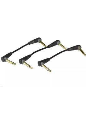 Pack de 3 cables patch para efectos PP-AJJ0030 30 cms Klotz