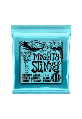 Cuerdas guitarra eléctrica Ernie Ball 8.5-40 Mighty Slk 2228