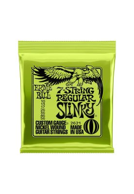 Set Cuerdas guitarra eléctrica Ernie Ball 2621 7 Regular