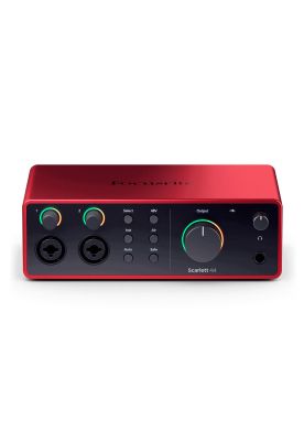 Imagen 2 del producto Interfaz de audio Focusrite Scarlett 4i4 4thGen 4x4 con Midi