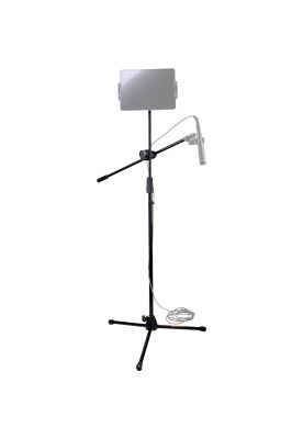 Atril Doble de micrófono Hercules MS434B Stage Series boom