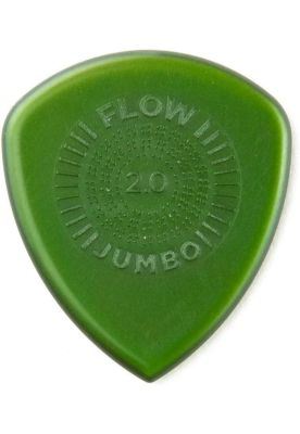 Pack uñetas Dunlop FLOW JUMBO W/GRIP 2.0MM 547P200