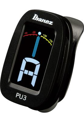 Afinador Cromático De Pinza Ibanez Pu3 Negro