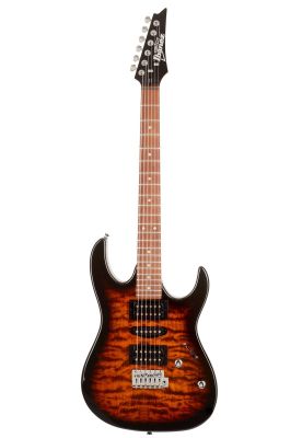 Guitarra eléctrica Ibanez GRX70QA transparent red burst