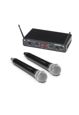 Sistema micrófono inalámbrico de mano doble Samson CR288