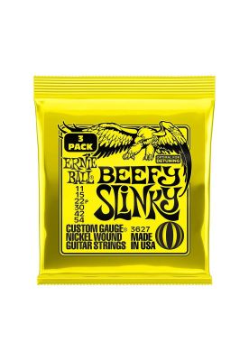 Imagen 1 del producto Pack 3 sets cuerdas guitarra eléctrica Ernie Ball 11-54 3627