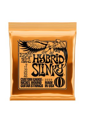 Set Cuerdas guitarra eléctrica Ernie Ball 2222 HYBRID