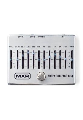 Pedal Ecualizador MXR M108S Ten Band Eq