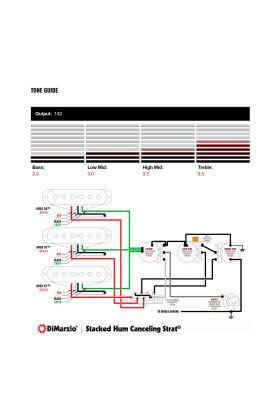 Imagen 2 del producto Cápsula para guitarra Dimarzio DP416 WH Area 61