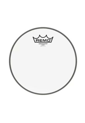 Parche de tom 10 Remo BA031000 serie ambassador clear