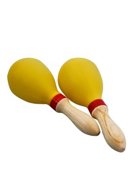 Imagen 2 del producto Maracas Tropicana- Amarillas M16 Plastic YL