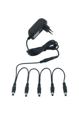 Imagen 1 del producto Fuente de Poder para 5 Pedales RockPower 1300mA