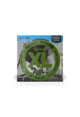 Imagen 1 del producto Cuerdas para guitarra eléctrica Daddario 11-56 EXL117