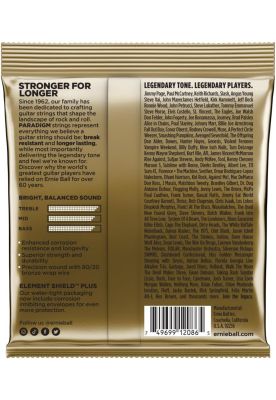 Imagen 2 del producto Cuerdas Guitarra Acústica Metálica Ernie Ball 2086 Paradigm