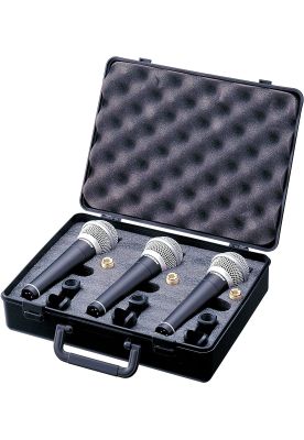 Set de 3 micrófonos dinámicos Samson R21