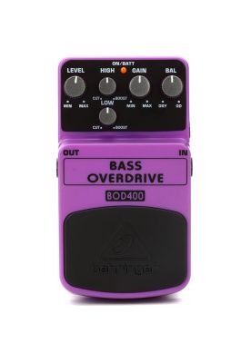 Imagen 1 del producto Pedal Efecto Overdrive Behringer BOD400 - Bass Overdrive