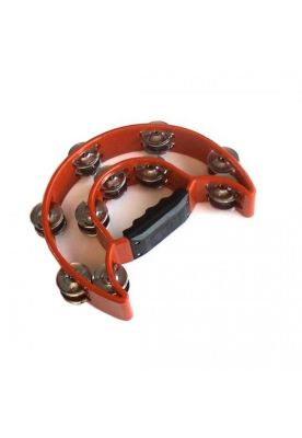 Pandero Baldassare PTWJ220R medialuna color rojo