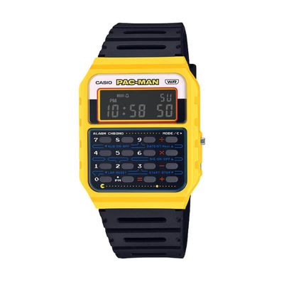 Reloj Casio Calculadora Unisex CA-53WPC-1B Pac-Man