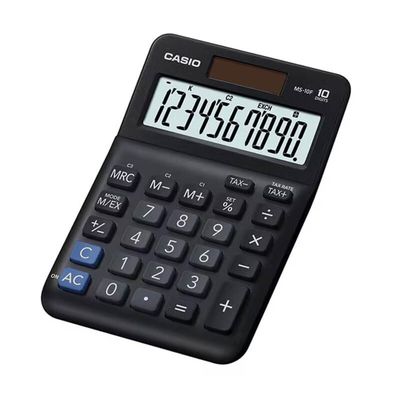 Calculadora De Escritorio Casio MS-10F-W