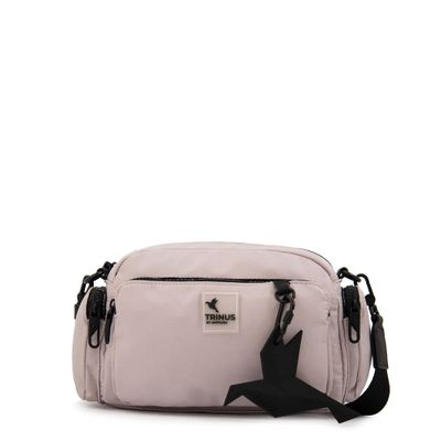 Cartera Bandolera mediana lorenza blanco crudo