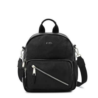 Mochila pequeña lychee negro especial