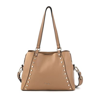 Imagen 1 del producto Cartera tote tres divisiones cordoba taupe oscuro
