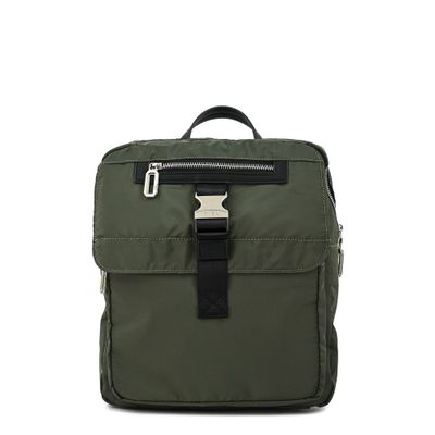 Mochila mediana carla verde oliva