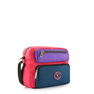 Imagen 2 del producto Cartera bandolera mediana silvie fucsia