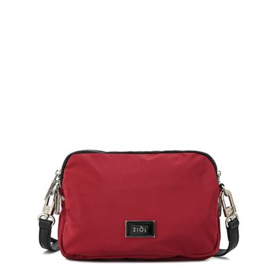 Imagen 1 del producto Cartera bandolera mediana lisette burdeo