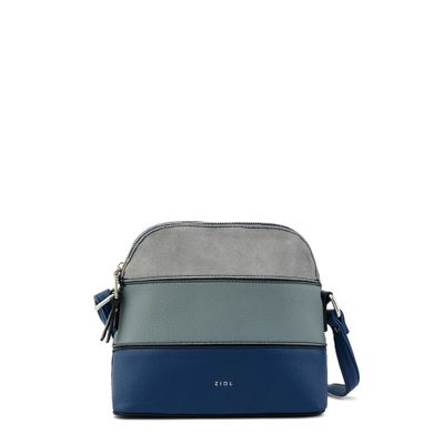 Cartera bandolera pequeña lourd azul oscuro
