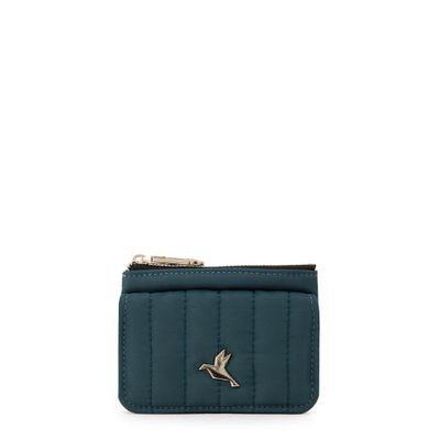 Monedero pequeña lizel petroleo oscuro