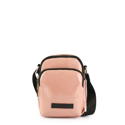 Cartera bandolera pequeña calisto rosado