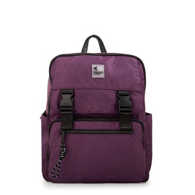 Mochila porta notebook college morado